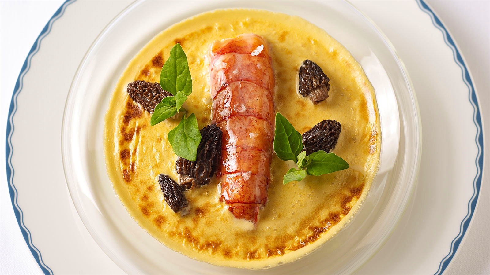 Lobster thermidor at the Surf Club Restaurant